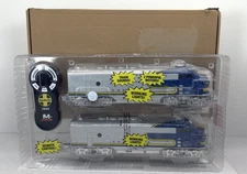 Menards 279-9330 Santa Fe Blue Bonnet F-3 AA Diesel Engine Set New O Gauge #3945