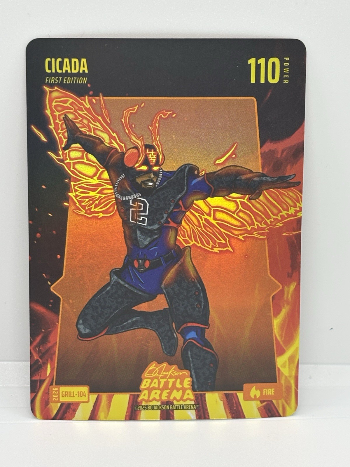 2026 Bo Jackson Battle Arena Cicada `Cade Cunningham` Grillin Fire #Grill-104