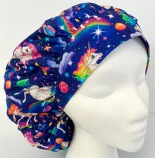 Unicorn Print Size Large Medical Bouffant Scrub Cap Surgery Hat