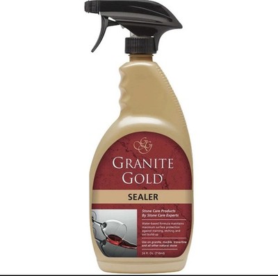 Granite Gold Water-Based Sealer Spray Protection for Granite, Marble, Travertine