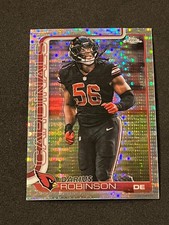2025 Topps Chrome Football Darius Robinson Pulsar Refractor #9 - Cardinals