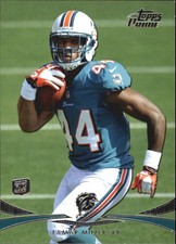 2012 Topps Prime Retail #65 Lamar Miller RC Rookie Card. rookie card picture