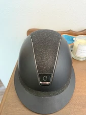 Samshield 2.0 Miss Shield Shadowmatt Equestrian Riding Helmet Size L, Swarovski