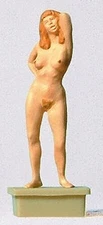 Preiser Female Nude Model - Model Railroad Figure - HO Scale - #29059