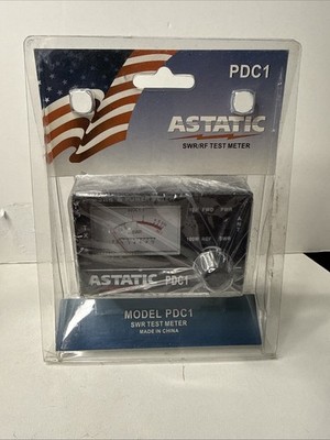 Astatic 302-01637 100 W SWR Meter NEW OLD STOCK
