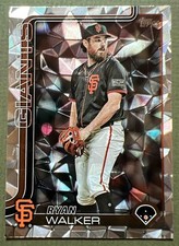 2025 Topps Update Ryan Walker #US179 (Diamante Foil) Giants