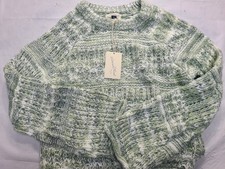 Women's Crewneck Pullover Sweater Universal Thread Green Size XS