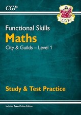 New Functional Skills Maths: City & Guilds Level 1 - Study & Test Practice (for