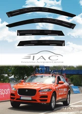 For Jaguar F-Pace 2016-ON Window Visor Vent Sun Shade Rain Guard Door Visor