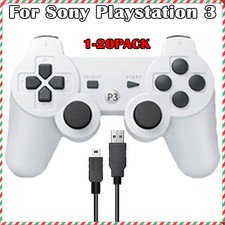 1-20X For Sony Playstation 3 Wireless Bluetooth Video Game Controller Pad PS3