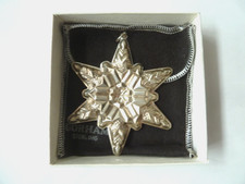 GORHAM 1970 STERLING SILVER SNOWFLAKE CHRISTM...