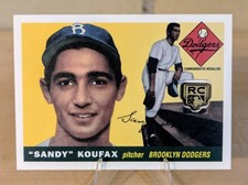2020 Topps Rookie Card Retrospective Logo Medallions Sandy Koufax #RCR-SK (MEM). rookie card picture