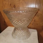 Vintage~Anchor Hocking Wexford~ 51 Piece Glass Punch Bowl Set, incl. 24 glasses