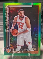 2025-26 Topps - Karl-Anthony Towns #19 Green Holofoil /99