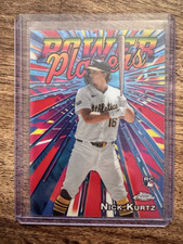 2025 Topps Chrome Update - Nick Kurtz #PP-30 Power Players Athletics