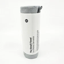 Lululemon The Towel 16" x 26" Hail Grey Small Yoga Biking Gym