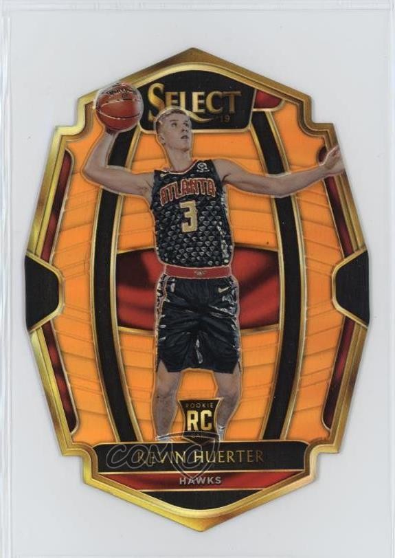 2018 Panini Select Premier Level Orange Prizm 42/65 Kevin Huerter Rookie RC 17a5