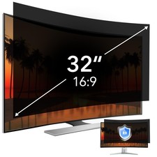 32 inch Computer Privacy Screen Filter for 16:9 Aspect Ratio Widescreen Monit...