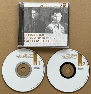 Cosmic Gate Back 2 Back 2x CD DJ Set Lost Witness Marco V Alex Morph Pulser 2005