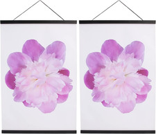 2 Pack Magnetic Poster Hanger Frame, 8X10 8X12 8X24 8X18 Picture Frame Hanger, 8