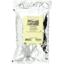 Starwest Botanicals Organic Cloves Whole 1 Lbs