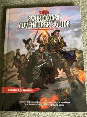 Sword Coast Adventurer's Guide - D&D 5e Book 2015 Hardcover