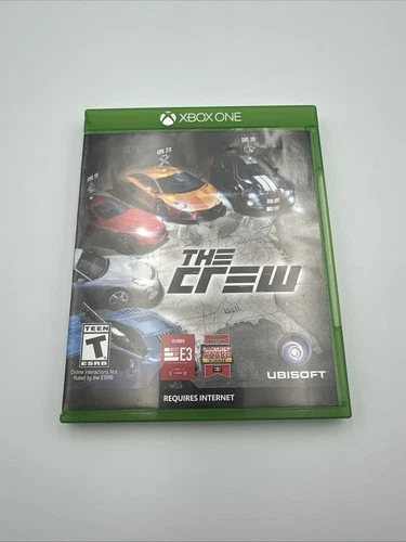 THE CREW GAME FOR MICROSOFT XBOX ONE, GAME DISC, CASE, UBISOFT