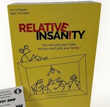 Relative Insanity Card Game PlayMonster Jeff Foxworthy Board Complete