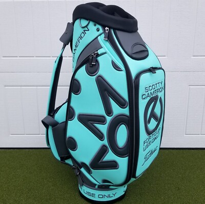 SCOTTY CAMERON TIFFANY CIRCLE T STAFF BAG | eBay