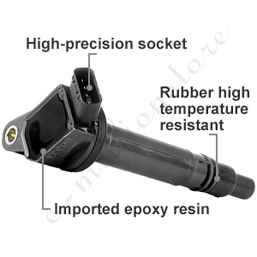 Ignition Coil fits 2007-2009 Lexus GS350 GS450h LS460 Toyota Tundra V8 5.7L - Picture 7 of 8