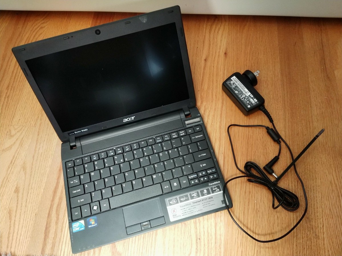 Acer TravelMate 8172 Laptop - Lightly used but WORKING for