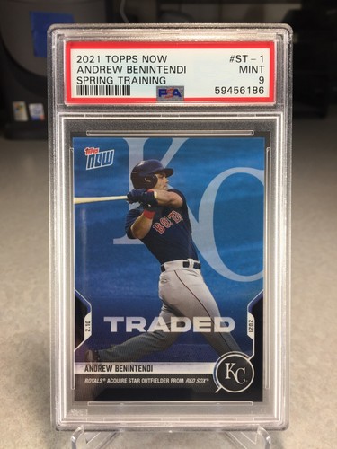 2021 Topps Now ST-1 Andrew Benintendi