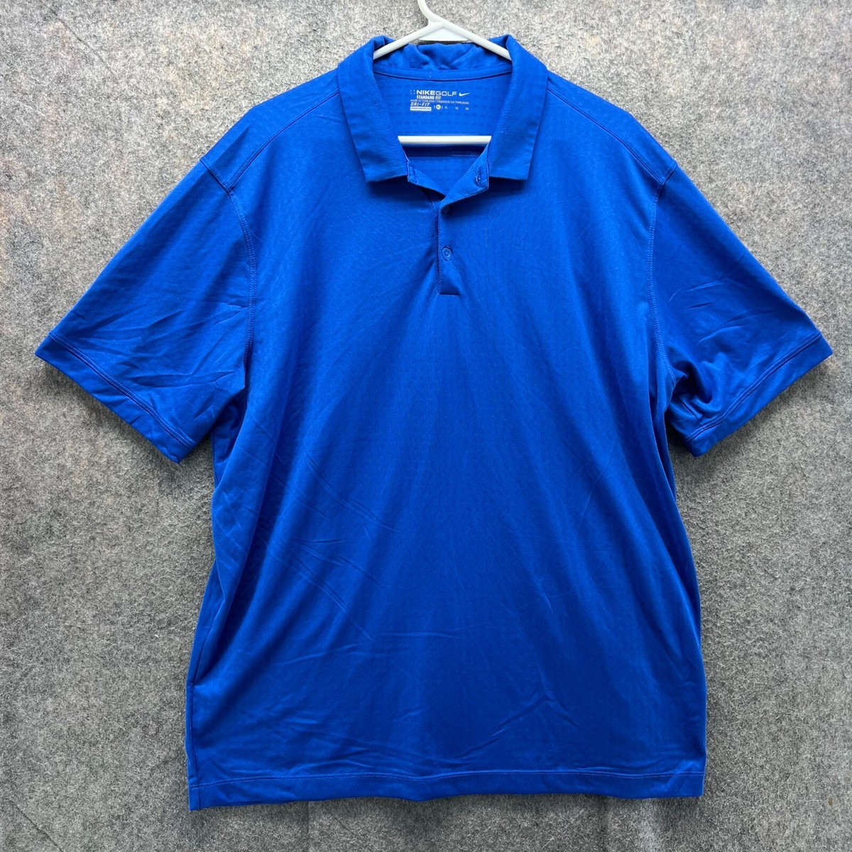 nike polo royal blue