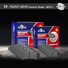 Front & Rear Ceramic Disc Brake Pads For Pontiac Montana Chevy Uplander VPG MV-1