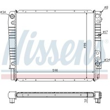 Radiateur Volvo 940