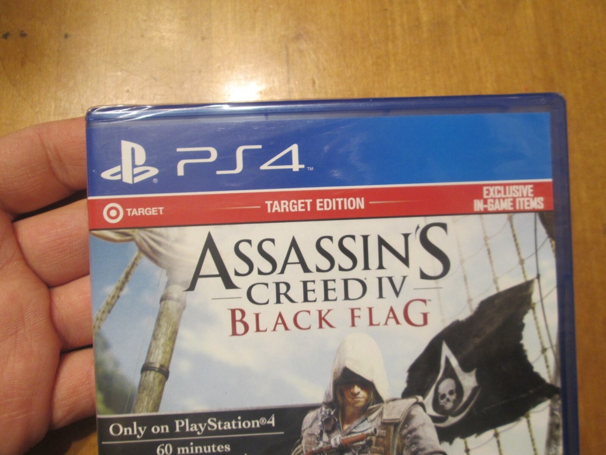 ASSASSIN'S CREED IV BLACK FLAG PS4 PLAYSTATION 4 SONY NEW FIRST