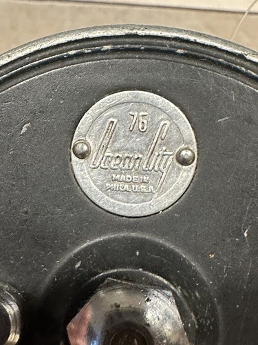 Vintage Lot Of Fly Reels 2 Ocean City Oren-o-matic Pfieger - Picture 2 of 14