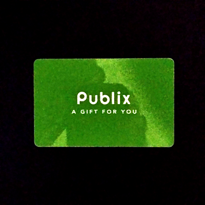 Publix A gift for you NEW COLLECTIBLE GIFT CARD $0 #6006
