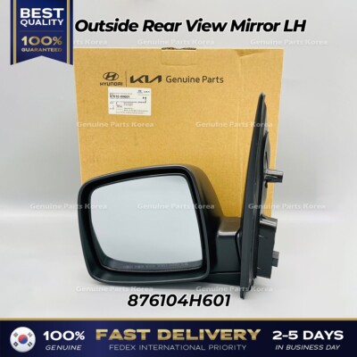 ヒロ ⭐Genuine⭐ Outside Rear View Mirror LH 876104H601 for Hyundai H1