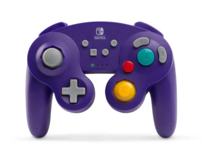 PowerA Wireless Controller GameCube style Remote for Nintendo Switch - Purple