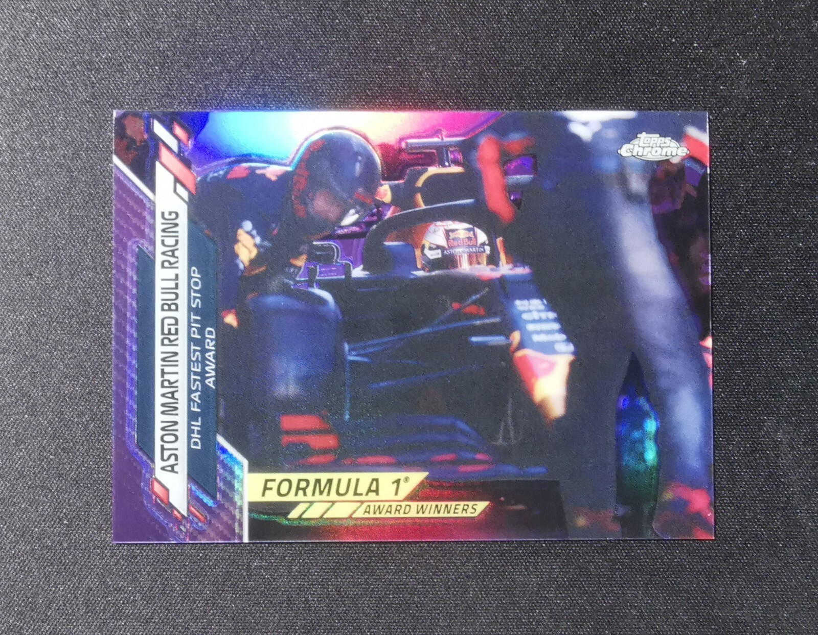 2020 Topps Chrome Formula 1 F1 Red Bull Racing #194 Purple Refractor 220/399