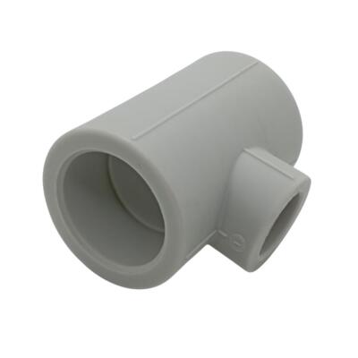 PPR Fittings: T-Stück reduziert 40*40*20 mm. Rohr Schweißtechnik PP-R.