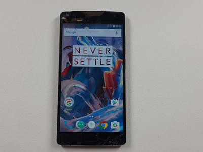 OnePlus 2 (A2005) 64GB (GSM Unlocked) Dual SIM Smartphone - CRACKED - M757