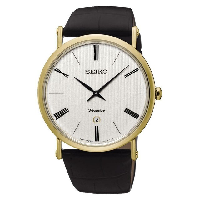 Seiko Premier White Men's Watch - SKP396P1 for sale online | eBay