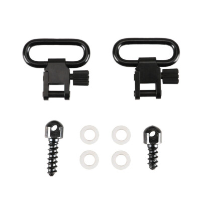 TOURBON 1'' Quick Detach Sling Swivels Set Studs Base for Rifle Shotgun Shooting