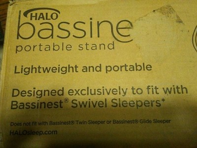 halo bassinest stand