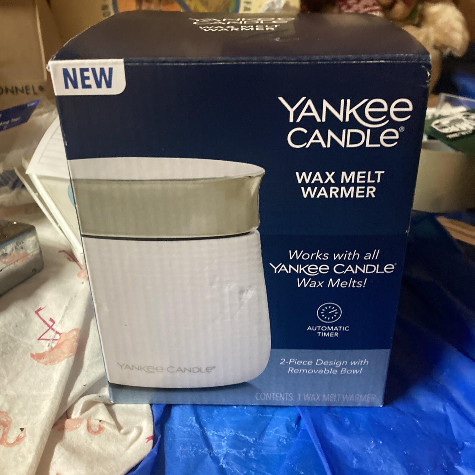 Yankee Candle Pearl Electric Wax Melts Warmer with Timer for Scented Wax Melts eBay