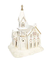 LENOX 2007 Mistletoe Park Series Village Church American By Design New IN Box