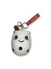 Adorable BOBA Tea PLUSH KEYCHAIN Plushie Mini Bubble Milk Tea Keychains Gift