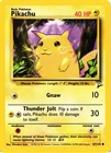 Pokemon TCG WotC Base Set 2 Pikachu Common #87 LP